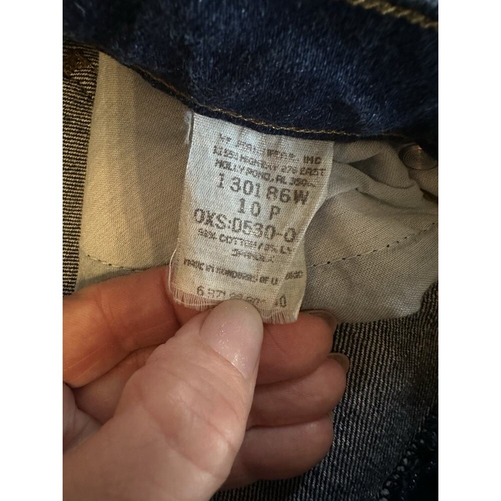 Vintage Lee Riders High Waisted Tapered Mom Jeans Women's 10 Petite 90’s Cotton - Picture 5 of 8